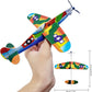 IJRPLM 24 Pack Foam Glider Planes, 8" Airplane Toy, 12 Different Designs for Boys, Individually Packed Outdoor Flying Toys, Party Favors for Kids 8-12