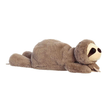 Aurora® Laid-Back Snoozles™ Sloth Stuffed Animal - Floppy Characters for Comforting Cuddles - Perfect for Bedtime, Naps, and Kids All Ages - Brown 18