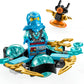 LEGO NINJAGO NYA’s Dragon Power Spinjitzu Drift 71778 Creative Blue Ninja Toy, Gift Idea for 6 Year Old Boys and Girls, Interactive Spinning Toys