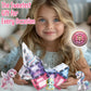 Little Pi Unicorn Toys for Girls Age 4-6 - Unicorn Magnetic Tiles Frozen Toys for Girls Age 4-7 - 3 Year Old Girl Gifts 4 Year Old Girl Birthday Gifts