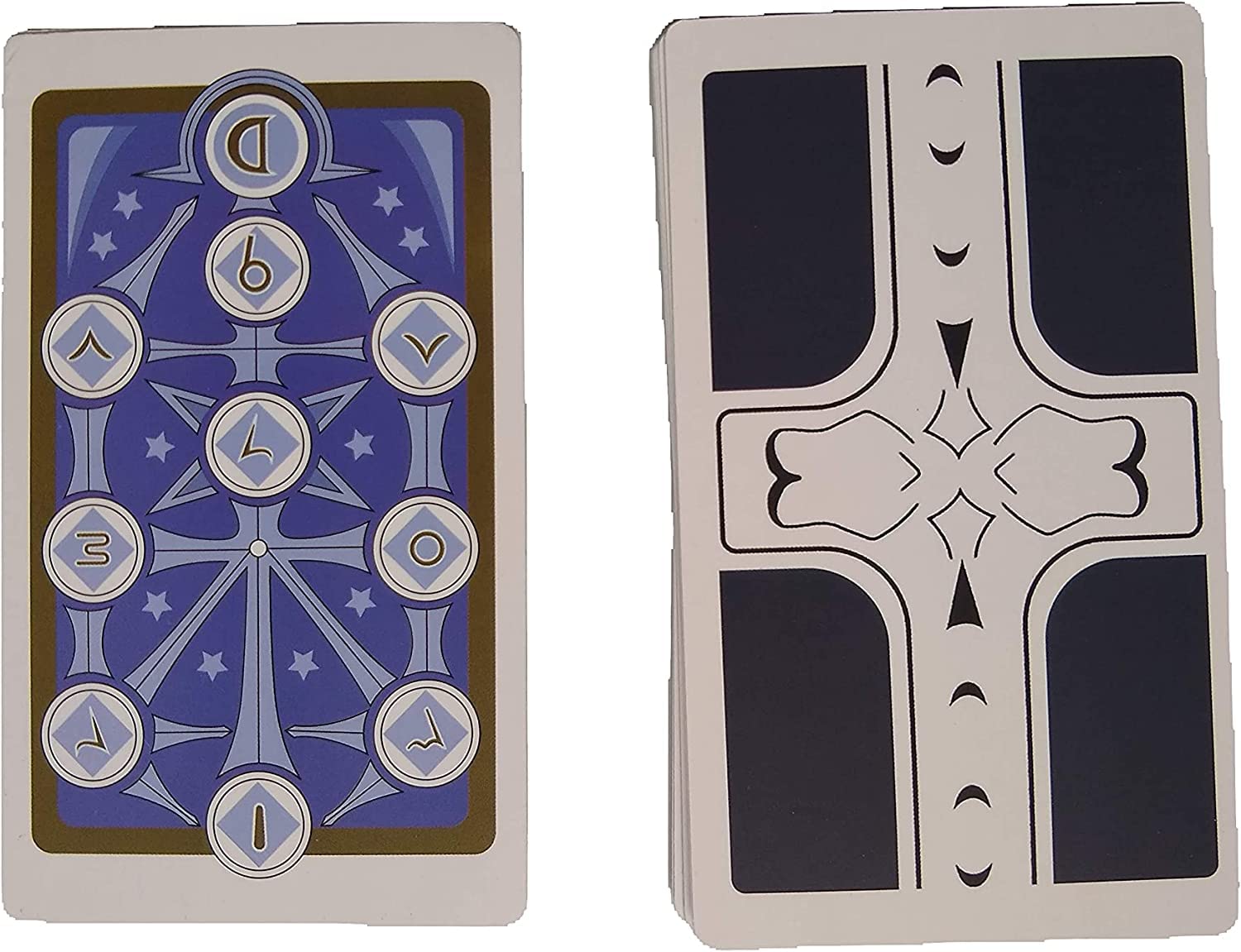 Milcraft Adventure Anime Tarot Cards - 31 Pcs JoJo Anime Tarot Cards Board Game Divination Entertainment Party Board Game