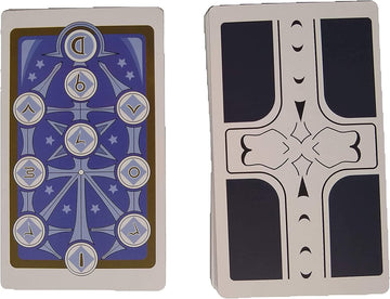 Milcraft Adventure Anime Tarot Cards - 31 Pcs JoJo Anime Tarot Cards Board Game Divination Entertainment Party Board Game