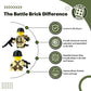 Battle Brick 1.6 Inches Tall Collectible US Army WW2 82nd Airborne Paratrooper Minifigure | Genuine Military Minifig | Packaged in the USA | Great