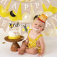 LINLULU Bee Birthday Crown for 1st Brithday - Happy Bee Day Birthday Decorations, First Birthday Crown, 1st Birthday Hat, First Birthday Decorations