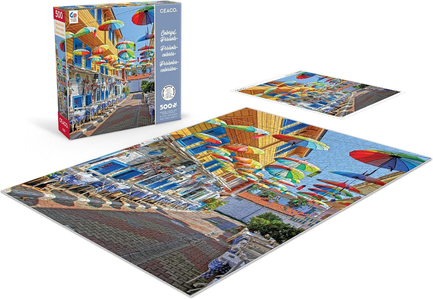Ceaco - Colorful Parisols - 500 Piece Jigsaw Puzzle
