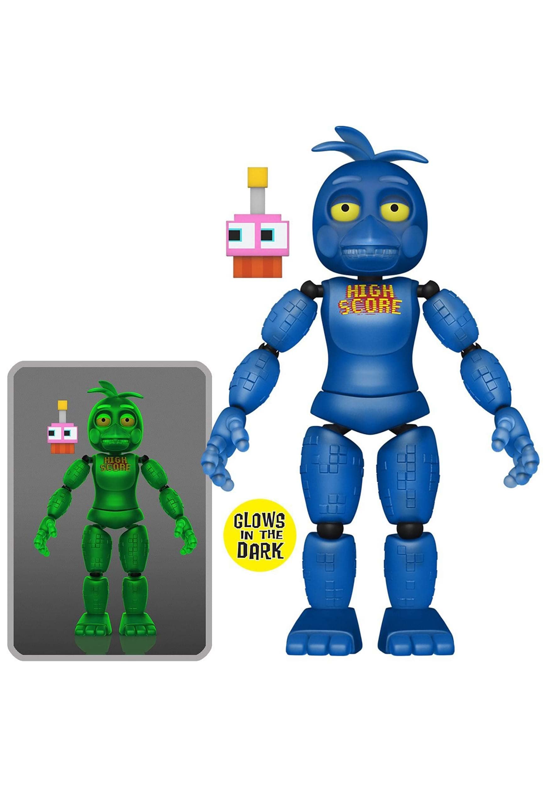 Funko Pop! Action Figure: Five Nights at Freddy's - High Score Chica (Glow in The Dark)