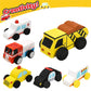 WANTKA 12 Pieces Unfinished Wooden Cars Wood DIY Car Toys Wood Crafts Painting Crafts Kit for Student Easy Woodworking Set Family Activities Arts