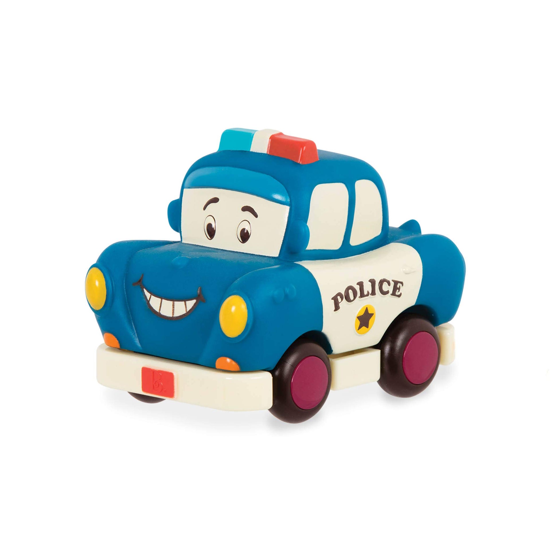 B. toys Pull-Back Toy Cars, Mini Wheeee-ls! 3 Vehicle Set, Vehicles