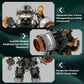 HIGH GODO Mech Robot Building Set, Destroy Warrior City Soldier Mech Model Building Kit with Weapons, Creative Cool Robots Toys Gift for Teens Adults