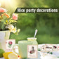 Treasure Cove Alice Playing Cards Poker for Tea Party Game Supply Themed Party Photo Props Decoration