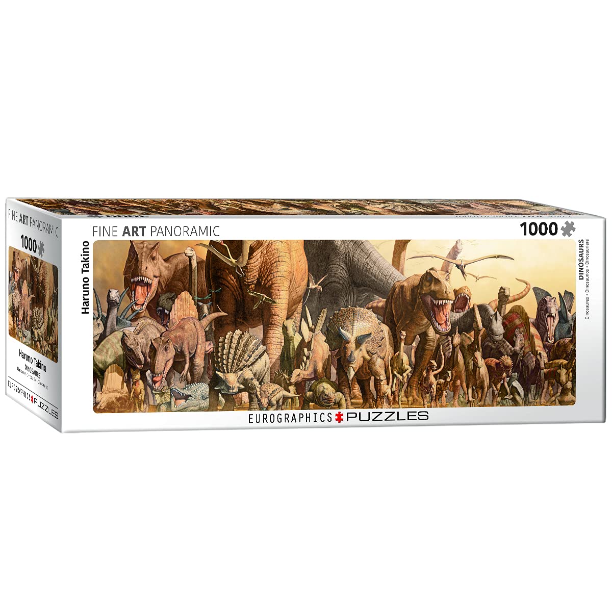 Dinosaurs by Haruo Takino 1000-Piece Puzzle