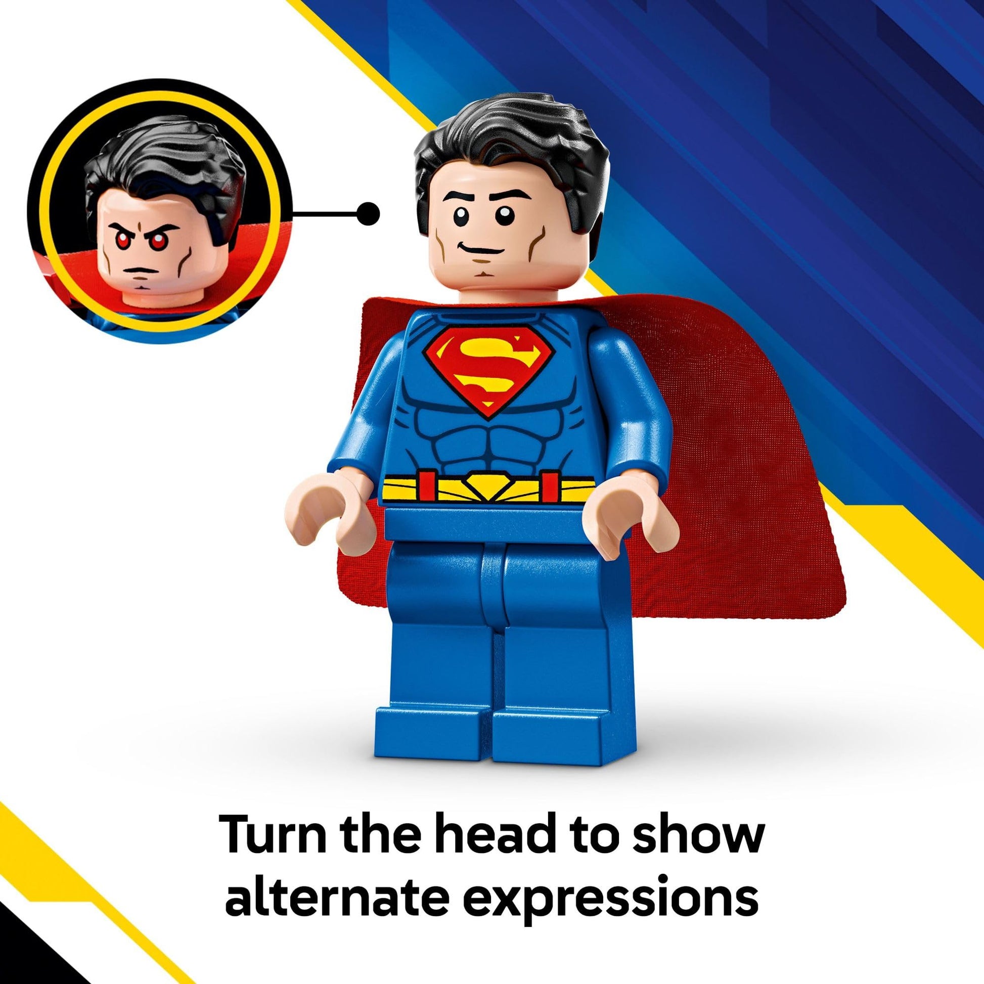 LEGO DC Superman Mech vs. Lex Luthor Building Toy - Superman Toy for Kids, Boys and Girls, Ages 6+ - Buildable Action Figure - Superhero Gift for