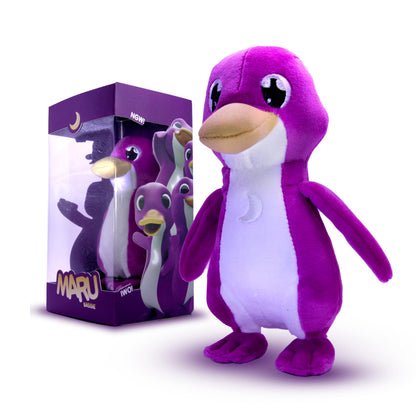 WASSIE Purple Maru Plush Doll - Cute & Cuddly Collectible