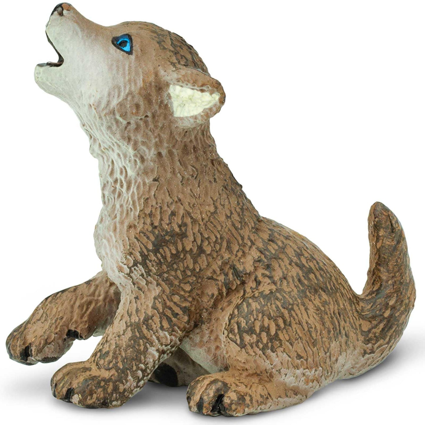 Safari Ltd. Wolf Pup Figurine - Detailed 1.85" Plastic Model Figure - Fun Play Toy for Boys, Girls & Kids Ages 1+