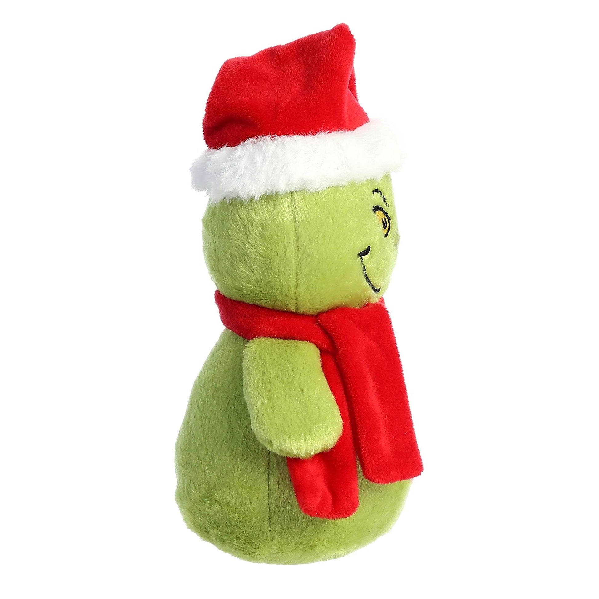 Aurora® Whimsical Dr. Seuss™ Grinch Snowman Stuffed Animal - Officially Licensed Plush for Imaginative Play - Perfect for Kids and Adults - Green 8