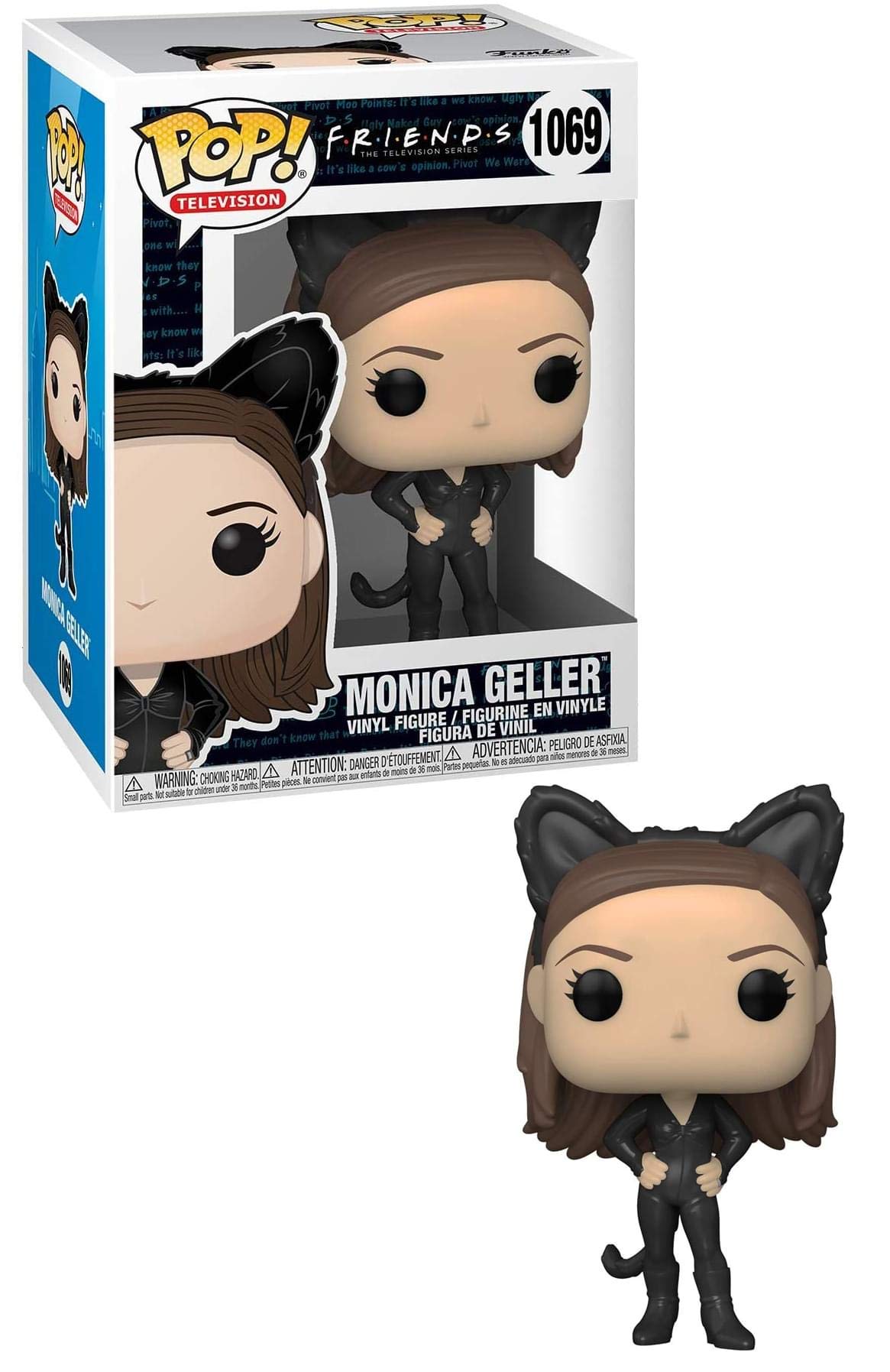 POP TV: Friends - Monica as Catwoman, Multicolor, Standard