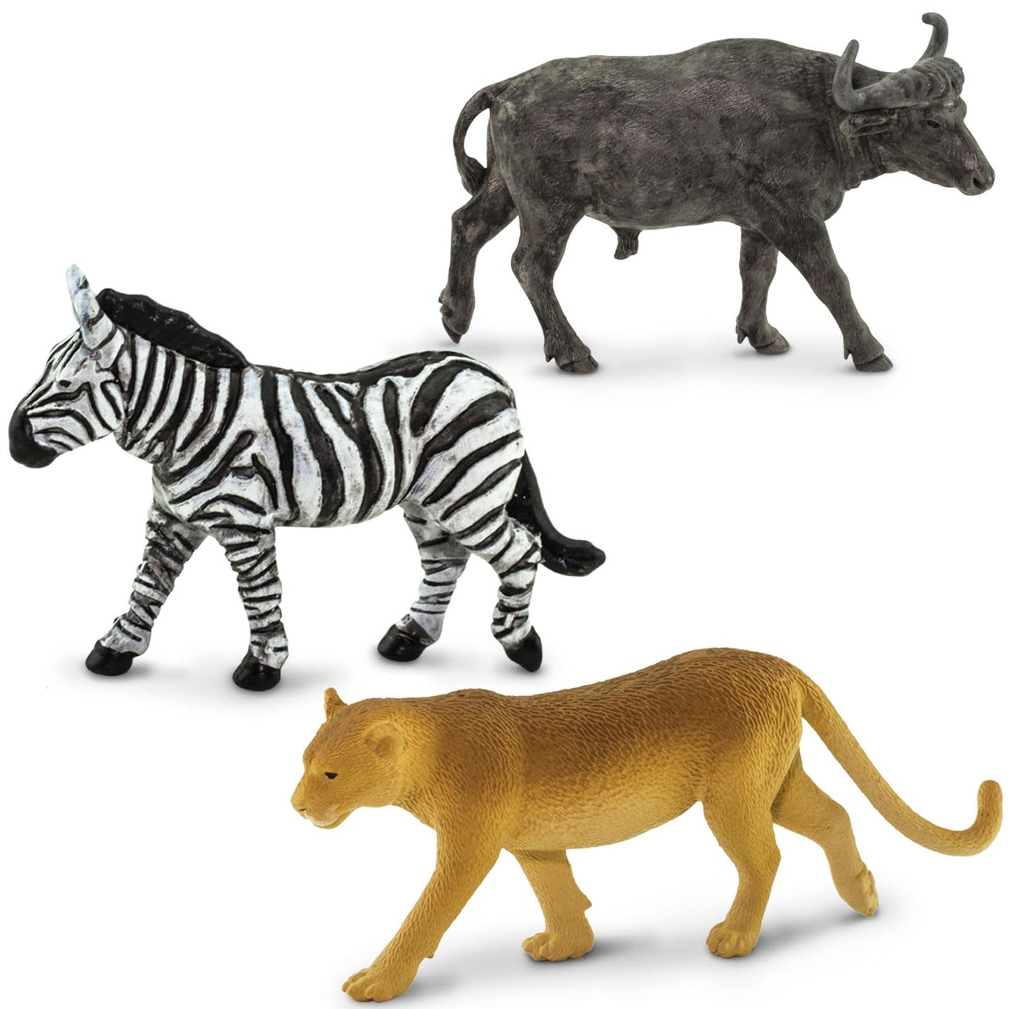Safari Ltd. South African Animals TOOB - 9 Figurines of Elephant, Lion, Giraffe, and More - Educational Toy Set for Boys, Girls and Kids Ages 3+