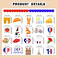 40 Pcs French Hanging Swirls Paris Themed Party Decorations Paris Birthday Party Decorations Eiffel Yower Ceiling Hanging Decor for Bastille Day