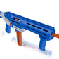 GameFace Prime GFJBB Spring-Powered Foam Dart Blaster, Blue