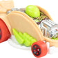 Hot Wheels Toy Cars, Set of 5 1:64 Scale Die-Cast Cars Featured in the Kids Animated Netflix Series Let’s Race