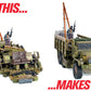 McFarlane Toys Construction Sets, The Walking Dead TV Woodbury Assault Vehicle Set
