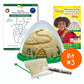 Insect Lore Bug Camp Bundle - Butterfly Kit with 5 Live Caterpillars, Ladybug Land with 1 Tube Live Larvae, Ant Mountain with 1 Tube Live Western