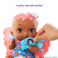 My Garden Baby HBH45 On The Fly 2-in-1 Baby Doll Carrier and Changing Bag (27-cm / 15.75-in) with 5 Accessories, Makes a for Kids Ages 3Y+, Multicolor