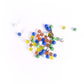 TOYMENDOUS 50 Piece Marbles - Colorful Glass Set with Shooter - Ages 8+