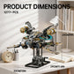 Myth Qholve Mechanical Turtle Building Block with Hand-Crank Gear Motion