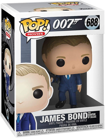 Funko Pop! Movies: James Bond - Daniel Craig (Quantum of Solace), Multicolor, Standard