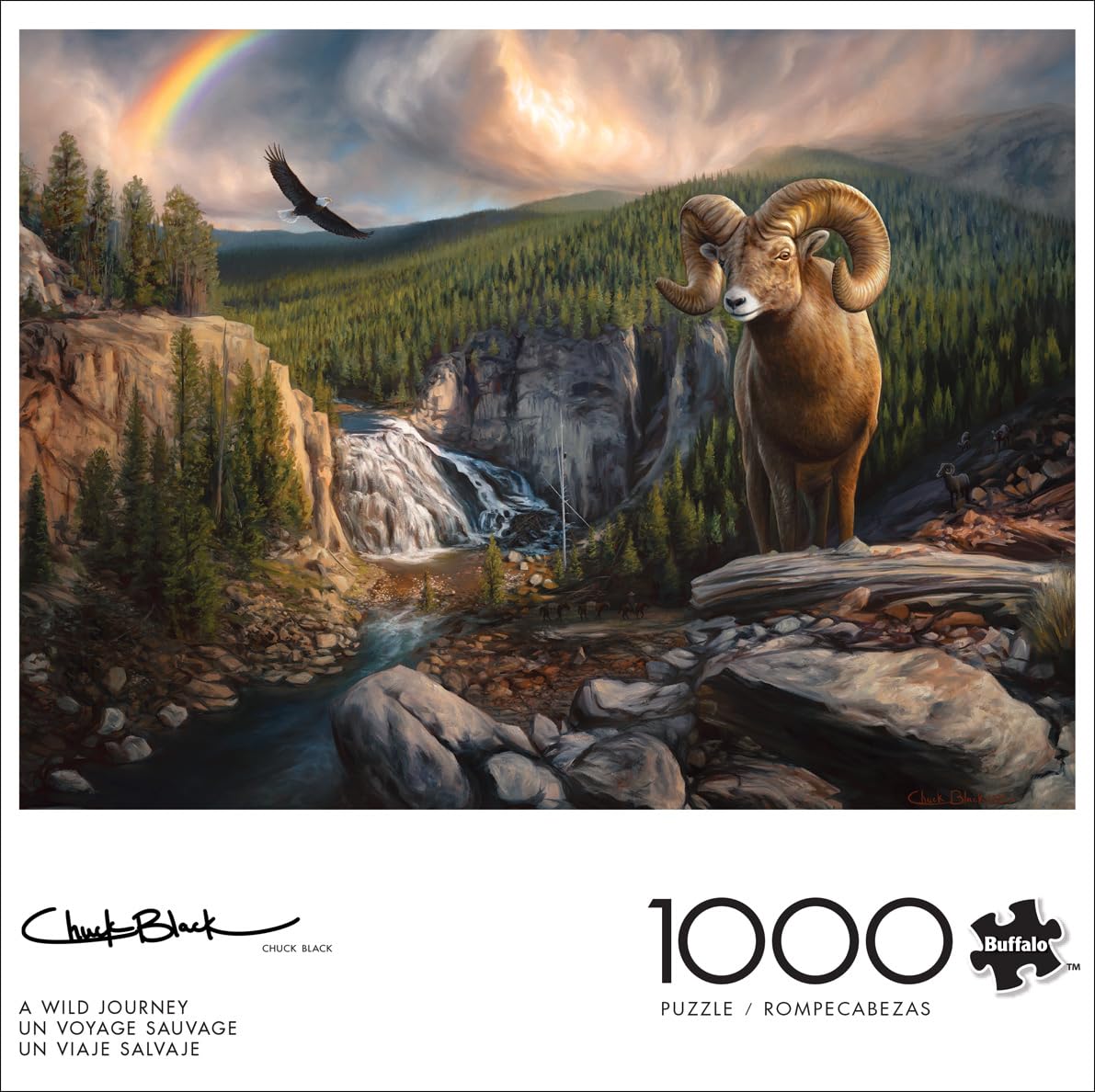 Buffalo Games - A Wild Journey - 1000 Piece Jigsaw Puzzle for Adults