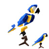3D Magnetic Puzzle,Magnetic Animal Puzzle Toys for Adult,ParrotModel Collectible Novelty Desk Decor Toy