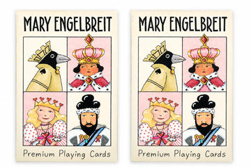 Mary Engelbreit Charmed Kingdom Playing Cards, Set of 2, Standard 52 Deck of Cards, Poker Size, Full-Color Illustrated Cards & Whimsical Back Art