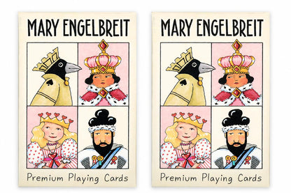 Mary Engelbreit Charmed Kingdom Playing Cards, Set of 2, Standard 52 Deck of Cards, Poker Size, Full-Color Illustrated Cards & Whimsical Back Art