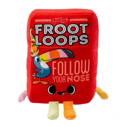 Funko POP Plush: Kelloggs- Froot Loops Cereal Box Multicolor One Size