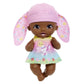 My Garden Baby Brush & Smile Little Bunny Baby Doll (12-in) with 3 Accessories and 2-in-1 Reversible Outfit, Blue Hat, for Kids Ages 2Y+