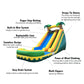 JumpOrange Commercial Grade Inflatable 18' Tropical Aloha Super Party Water Slide, 100% PVC VINYL With Air Blower