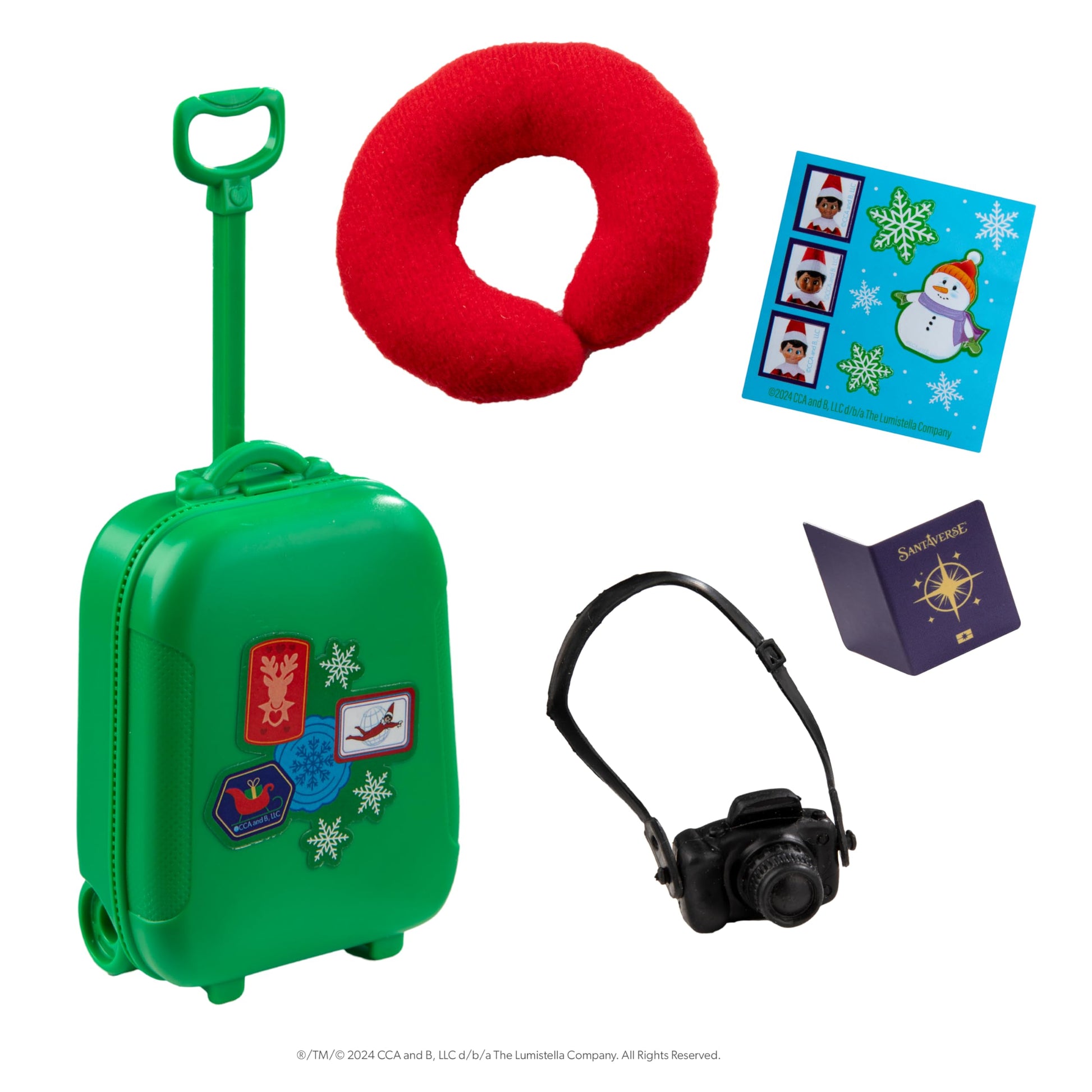 The Elf on the Shelf® Brown Eyed Boy & Polar Props™ Travel Set