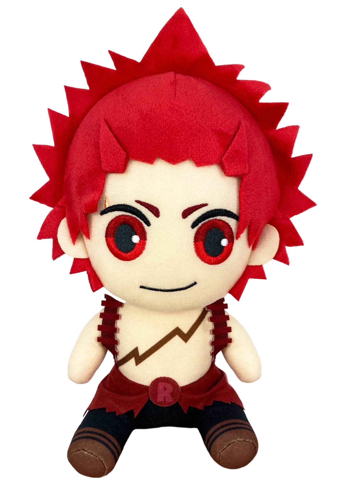 My Hero Academia S2 - Kirishima Hero Costume Sitting Plush 7" H