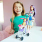 Barbie Babysitting Playset with Skipper Doll, Baby Doll, Bouncy Stroller and Themed Accessories
