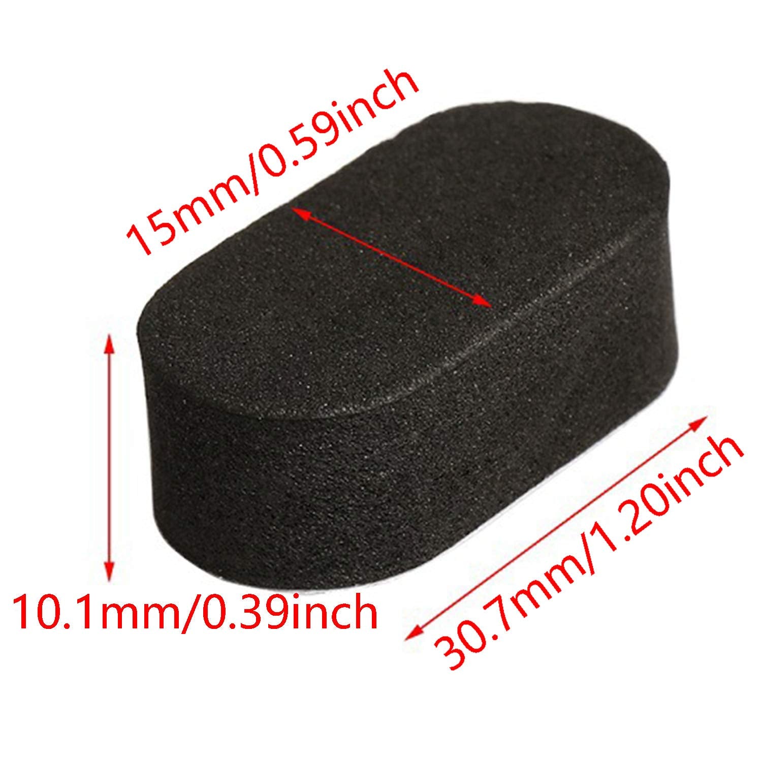 DGZZI 30pcs FPV M3 Sponge Landing Gear Skids Mat Feet Anti-Vibration Shockproof EVA Sponge Mat for ZMR QAV180 210 250 FPV RC Drone