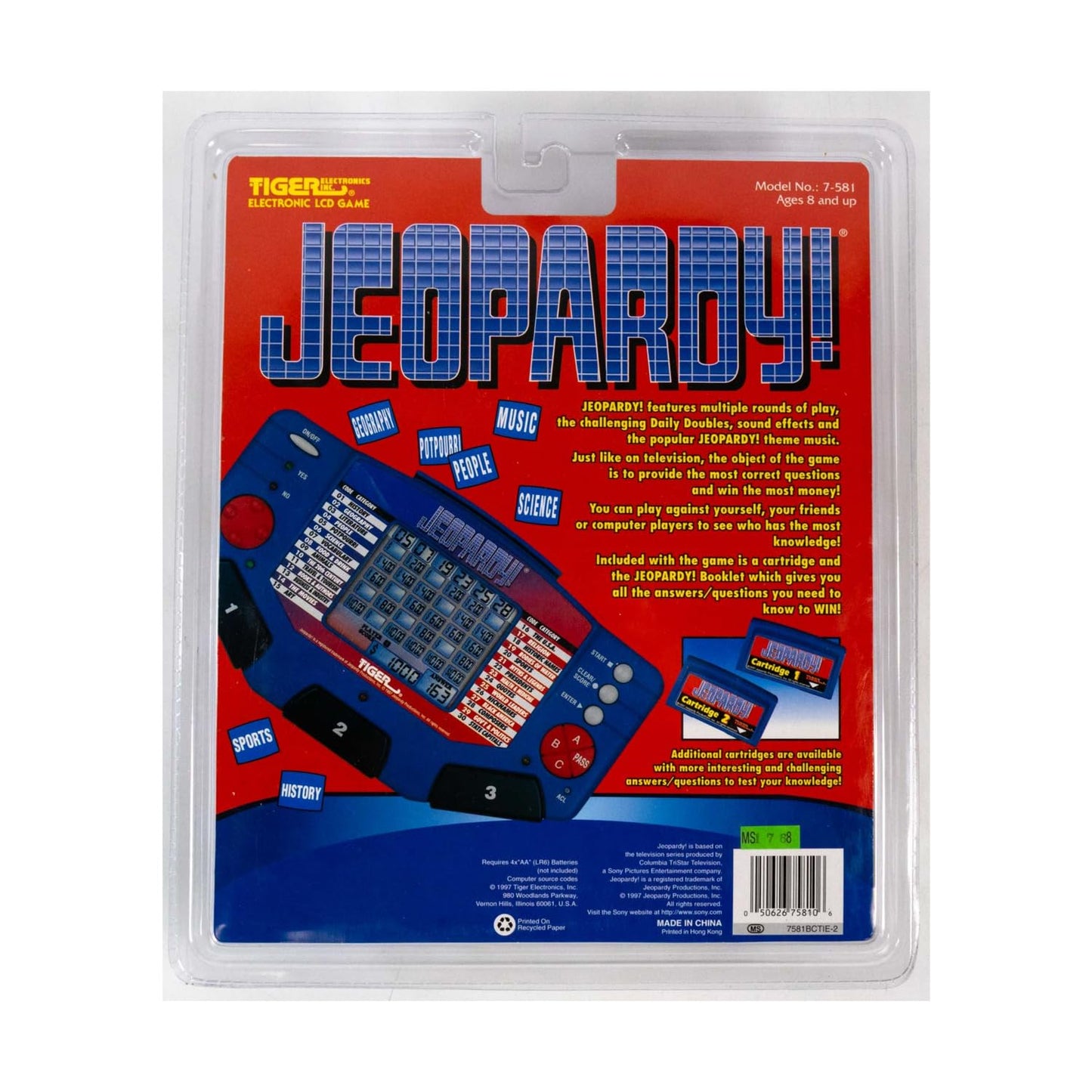 Jeopardy. Electronic LCD Game [parallel import goods]