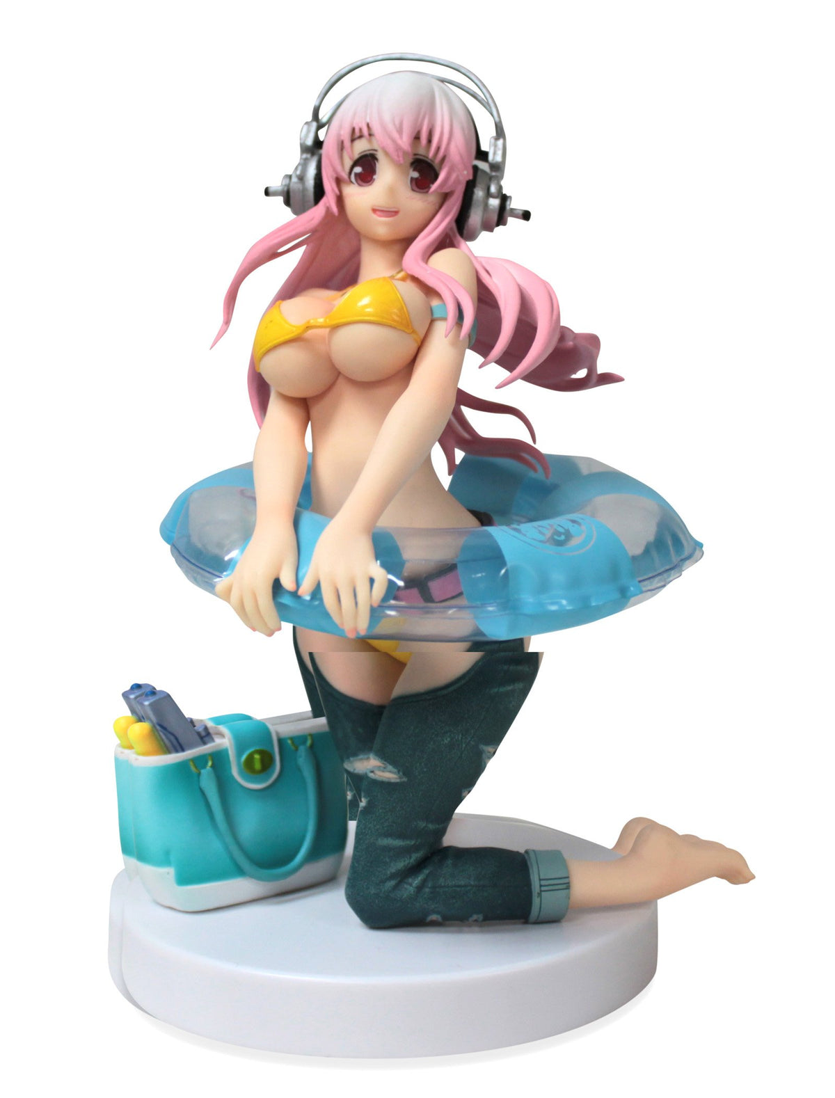 Furyu Summer Memory Figure, 6" Sonico with Inner Tube