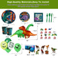 Dinosaur Birthday Party Supplies Kit For Boys, Dinosaur Party Decorations-20 Guest-Include Dino Plates Cups Napkins Banner Cutlery Balloon Tablecloth