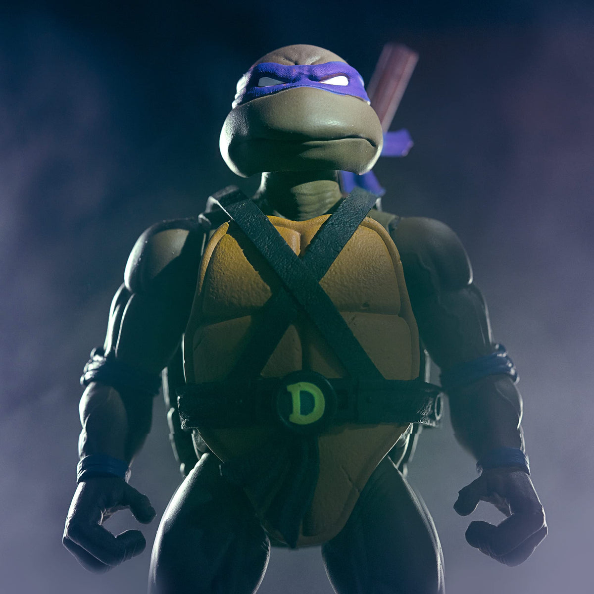 Super7 ULTIMATES! Teenage Mutant Ninja Turtles Donatello - 7" TMNT Action Figure with Accessories Classic Cartoon Collectibles and Retro Toys
