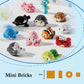 TENYEAH Party Favors, 12 Packs Mini Marine Animals Micro Building Blocks Set, Classroom Prizes, Small Toy Prizes, Goodie Bags, Birthday Festival