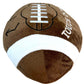 GiftExpress 2 Pack Football Plush Pillows - 12" Soft Fluffy Cotton Stuffed Football Shaped Throw Cushion Decor - Cuddly Game Day Sports Gifts for Kids