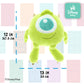 Disney Monsters Inc. Mike Wazowski Cuteeze Plush - Cute Cuddle Plushie Gift for Baby and Toddler Boys and Girls - 12 Inches