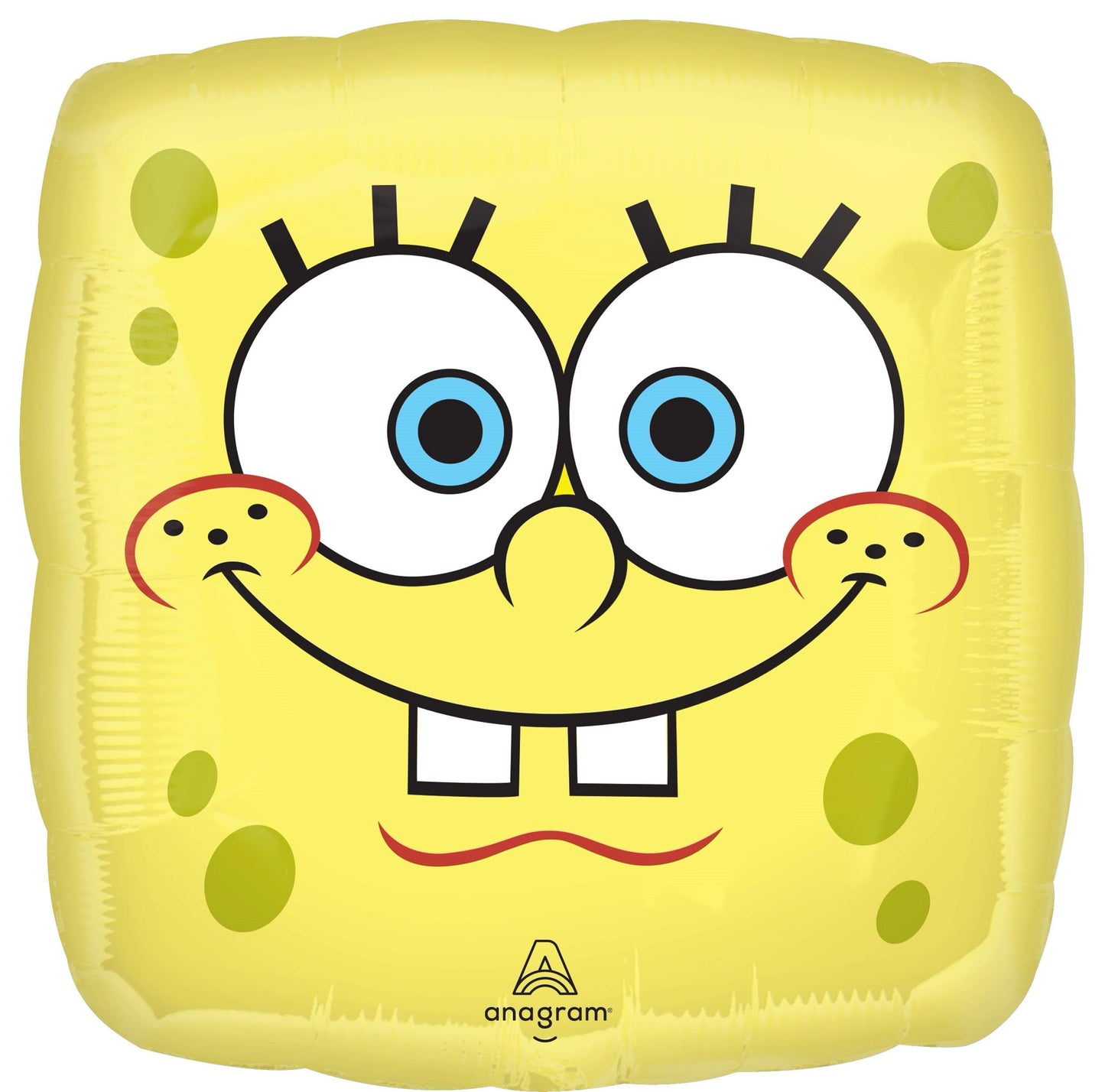 Spongebob's Birthday Party Supplies 7pc Foil Balloon Bouquet Decorations