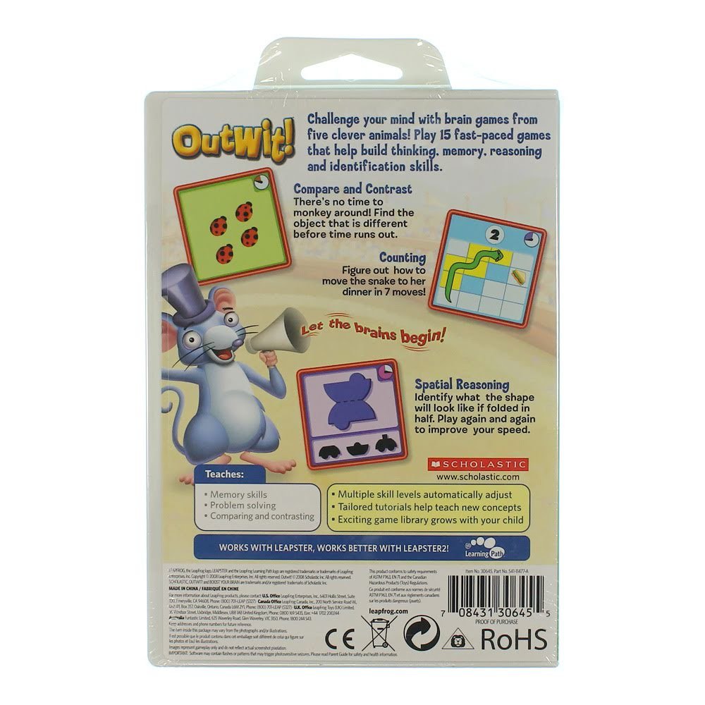 LeapFrog Leapster Learning Game: Scholastic Outwit